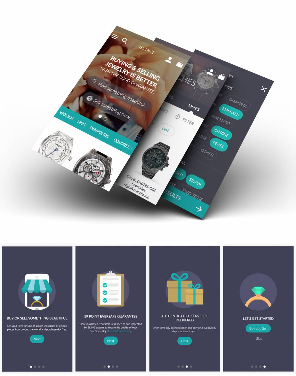 Bling | Ecommerce iPhone App